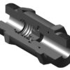 3C231-08 - Brass Angle Hose Valve - Image 2