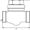 247GC80-3 - Brass Angle Hose Valve - Image 3