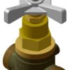 6GN80-4 - Brass Angle Hose Valve