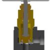 6GNW71-7 - Brass Angle Hose Valve - Image 2