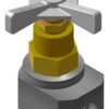 6GNW71-7 - Brass Angle Hose Valve