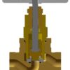 247GS80-6 - Brass Angle Hose Valve - Image 2