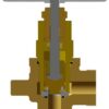 6GP81-0 - Brass Angle Hose Valve - Image 2