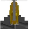 6GPW70-3 - Brass Angle Hose Valve - Image 2