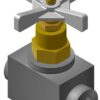6GPW70-3 - Brass Angle Hose Valve