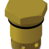 6KC66-3 - Brass Angle Hose Valve