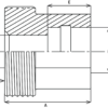 6T49-8-12 - Sil-Braze Fittings - Threadpiece, Tube Size - Image 3