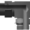 8323-4-4 - Tube Fittings - Male Elbow - Tube to Straight Thread - Image 2