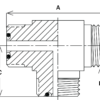 9008T-4-4-4 - Tube Fittings - Tee - 9008T - Image 3