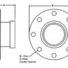 A-ADP-25FS-4F - Adapters - Female Split Clamp to Flange - Image 2