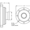 A-ADP-SW-4FS-8F - 4" Split Clamp to 8" Flange - Image 2
