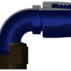 148-1090-04 - Medium Pressure Rubber Flared Hose Fittings - 90º Elbow, Flared