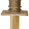 00RP300- Bronze Rudder Ports - Inside Mount - Rectangular Flange
