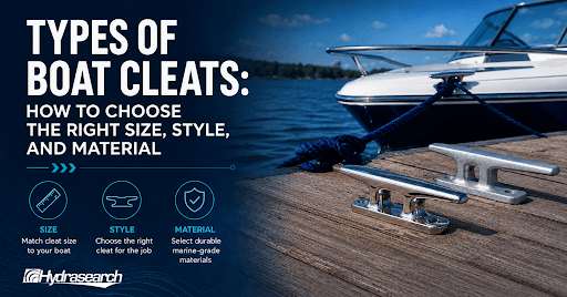 types of boat cleats